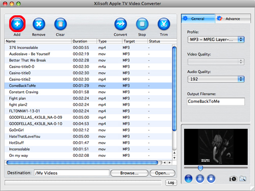 Xilisoft Apple TV Video Converter for Mac