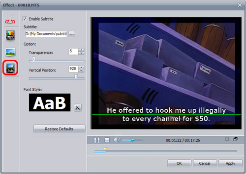 Xilisoft AVCHD Converter