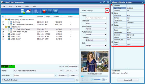 Xilisoft DAT Converter, Convert DAT to AVI, DAT to AVI Converter