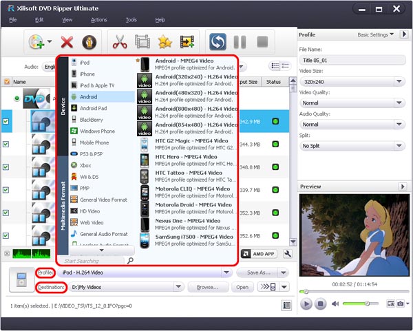 Xilisoft DVD to Video Ultimate