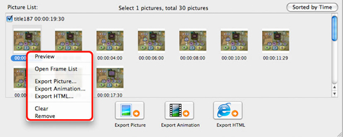 Xilisoft DVD Snapshot for Mac