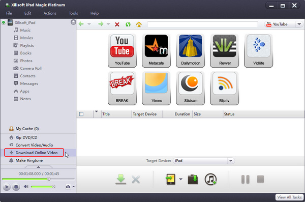 Download and convert online videos to iPad
