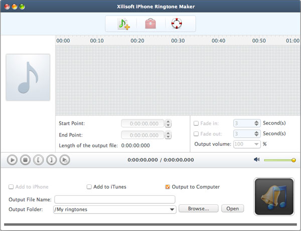 Xilisoft iPhone Ringtone Maker for Mac