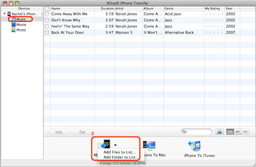 Xilisoft iPhone Transfer for Mac