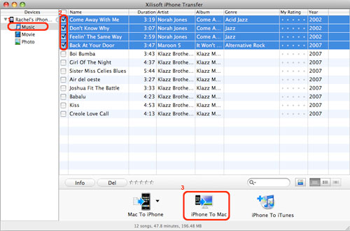 Xilisoft iPhone Transfer for Mac