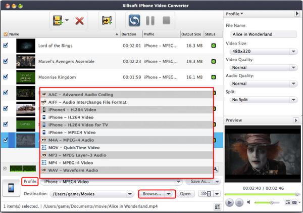 Xilisoft iPhone Video Converter for Mac