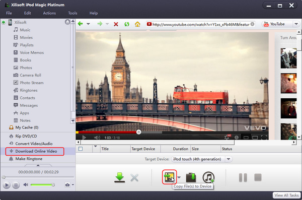 Download and convert online videos to iPad