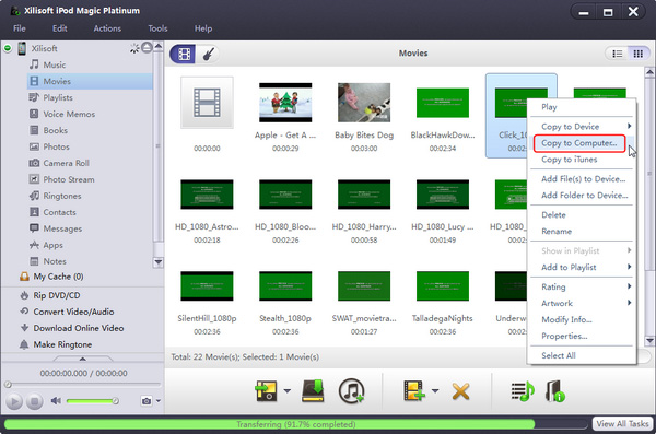 Backup iPad files to computer