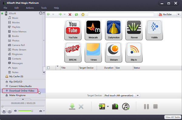 Download and convert online videos to iPad