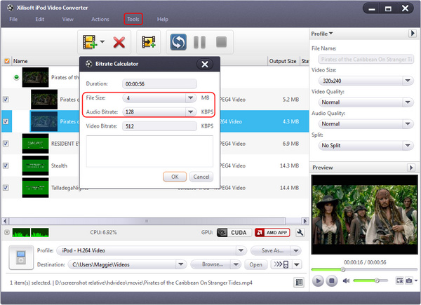Xilisoft iPod Video Converter