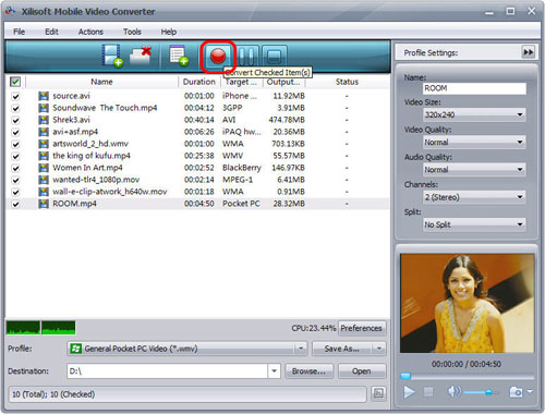 Xilisoft Mobile Video Converter