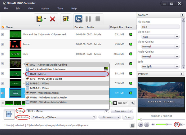 Xilisoft MOV Converter