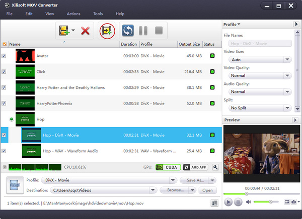 Xilisoft MOV Converter