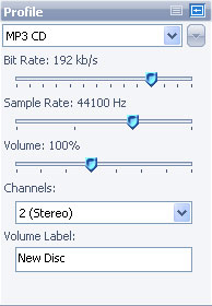 Xilisoft MP3 CD Burner