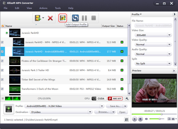 Xilisoft MP4 Converter