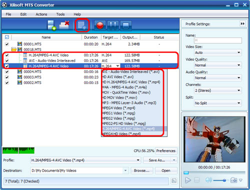 Xilisoft MTS Converter