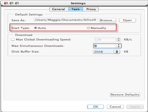 Xilisoft Online Video Downloader for Mac