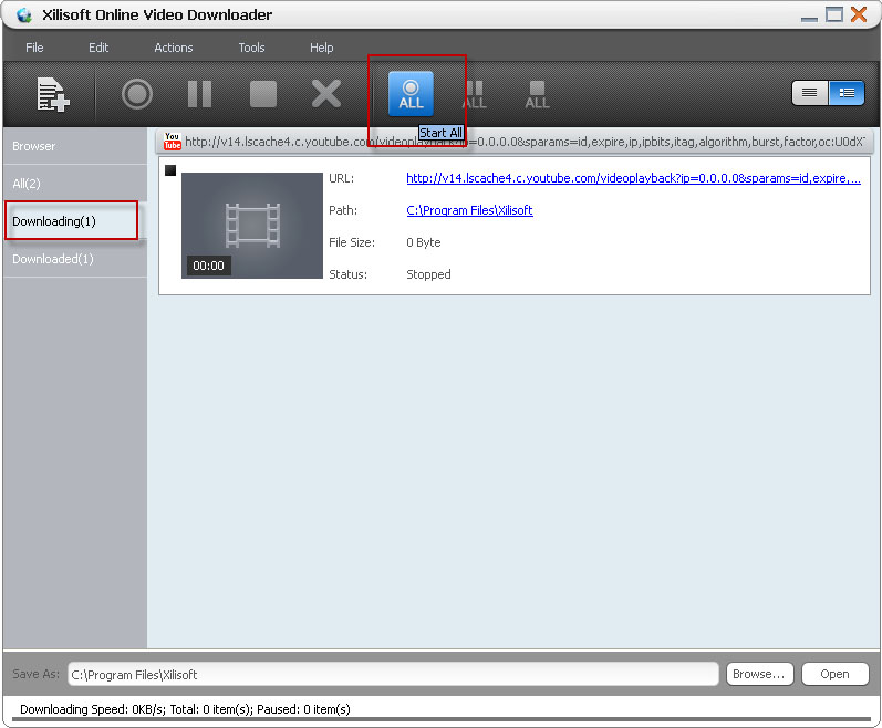 Xilisoft Online Video Downloader