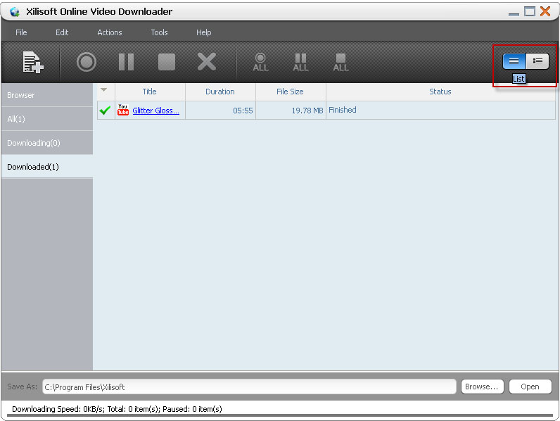 Xilisoft Online Video Downloader