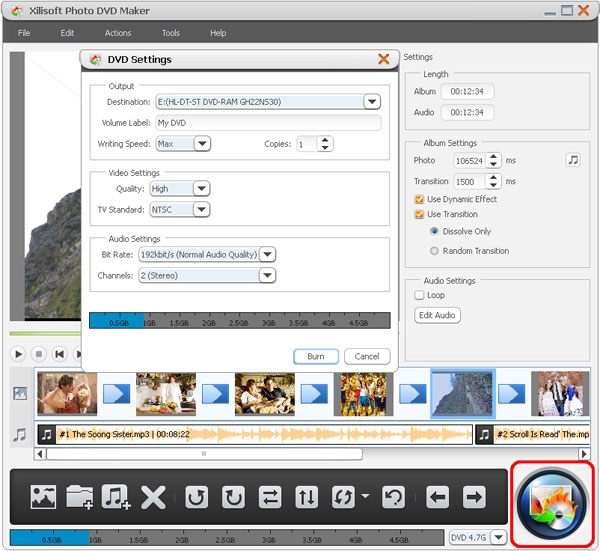 Xilisoft Photo DVD Maker