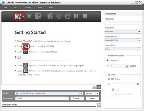 Xilisoft PowerPoint to Video Converter Business