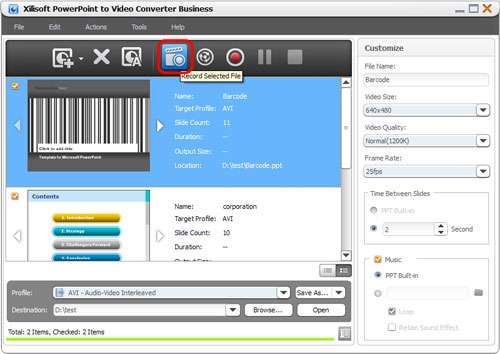 Xilisoft PowerPoint to Video Converter Business