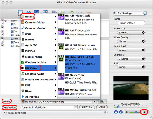 How to convert MPEG to MOV MP4 on Mac