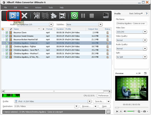 Xilisoft Video Converter Ultimate