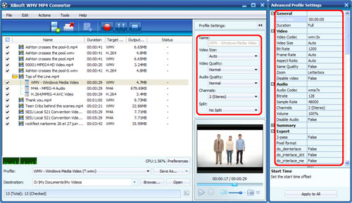 Xilisoft WMV MP4 Converter