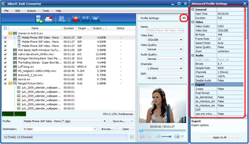 Xilisoft XviD Converter
