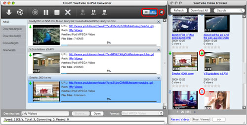 Xilisoft YouTube to iPod Converter for Mac