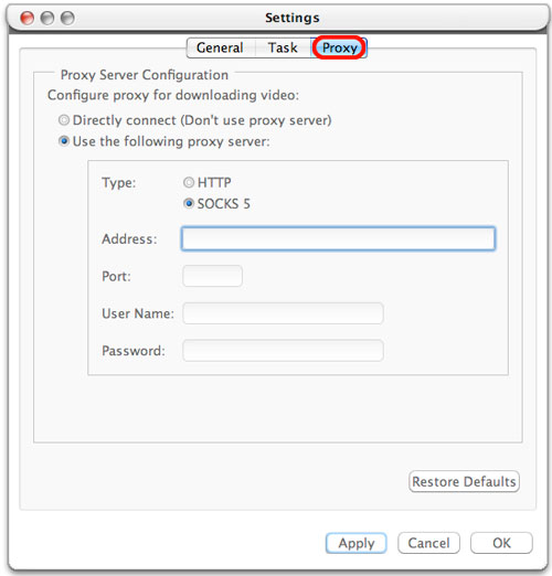 Xilisoft YouTube to iPod Converter for Mac