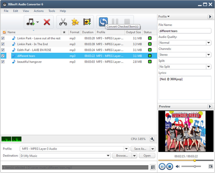 Xilisoft Audio Converter