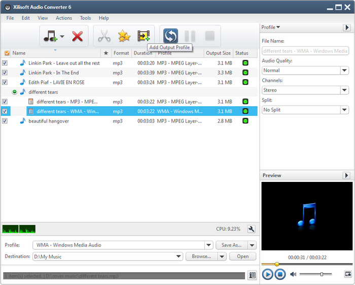 Xilisoft Audio Converter