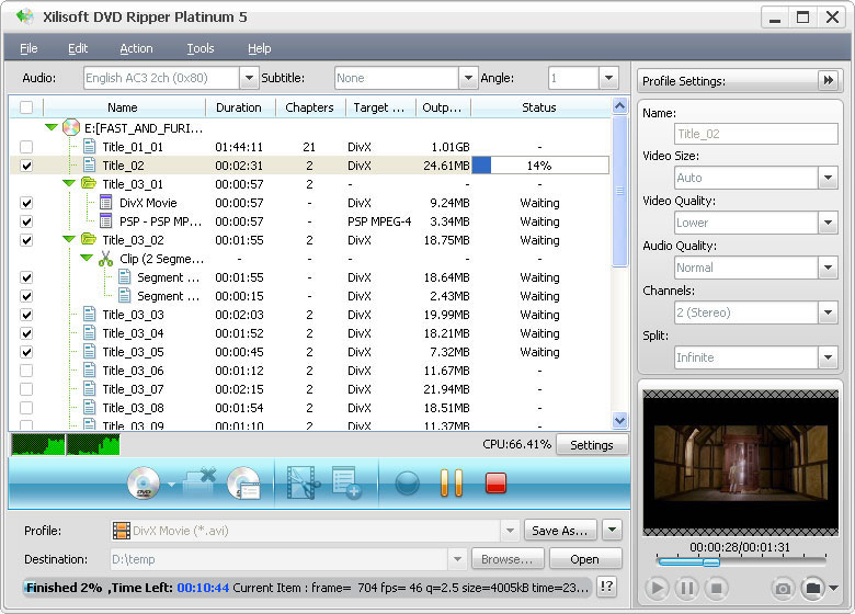 Xilisoft DVD to Video Platinum