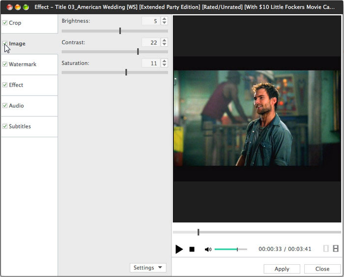 Xilisoft DVD to Video for Mac