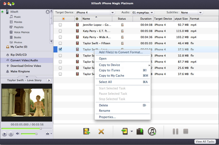 Xilisoft iPhone Magic Platinum for Mac 