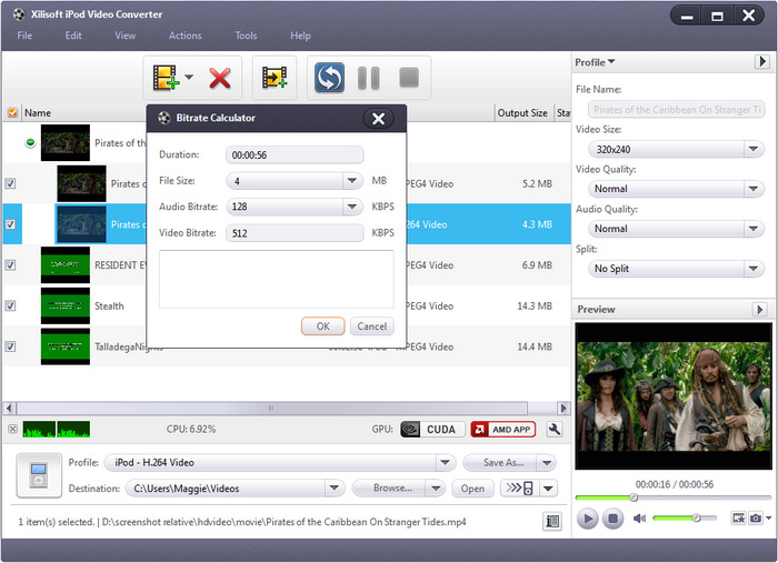 Xilisoft iPod Video Converter