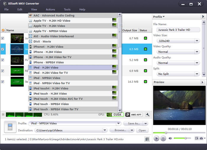 Xilisoft MKV Converter