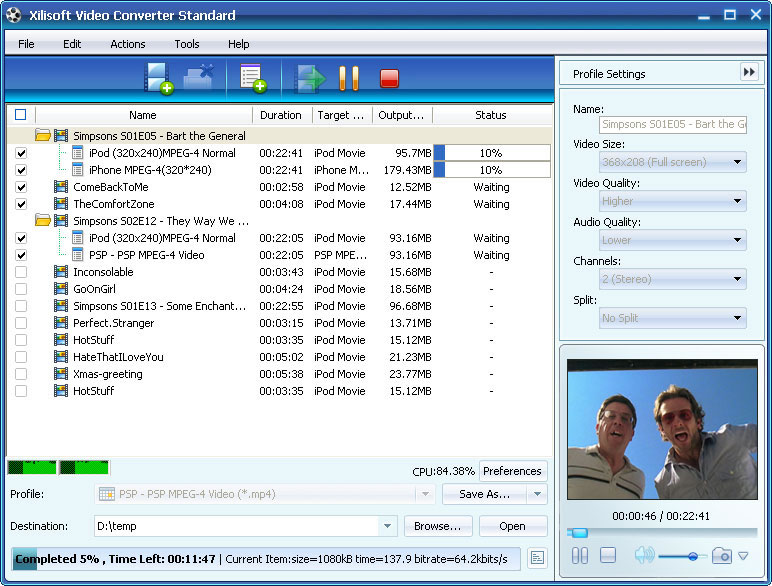 Xilisoft Video Converter Standard