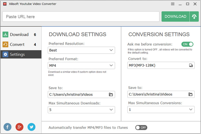 Xilisoft YouTube Video Converter