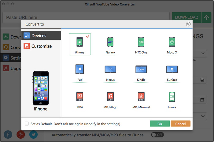Xilisoft YouTube Video Converter for Mac