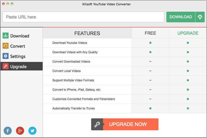 Xilisoft YouTube Video Converter for Mac